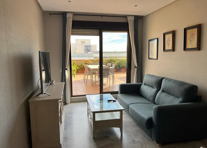 Atico Primera Linea De Playa.