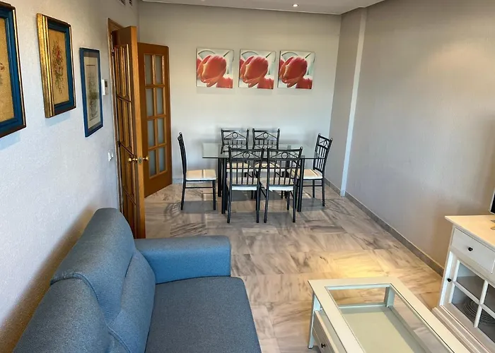 Atico Primera Linea De Playa. Apartman *