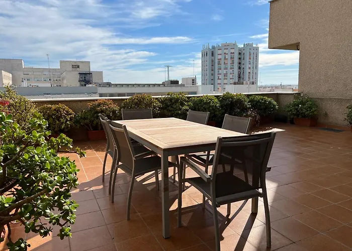 Apartman Atico Primera Linea De Playa. *