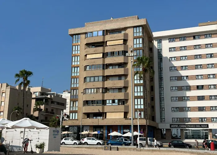 Apartman Atico Primera Linea De Playa. Cádiz